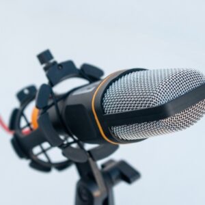Voice over audio ads