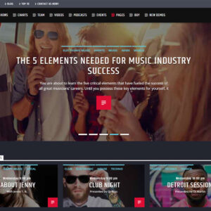 Simple multimedia website solution great for podcast, radio stations, vloggers, live stream and video based websites. Define your success and let us build it!